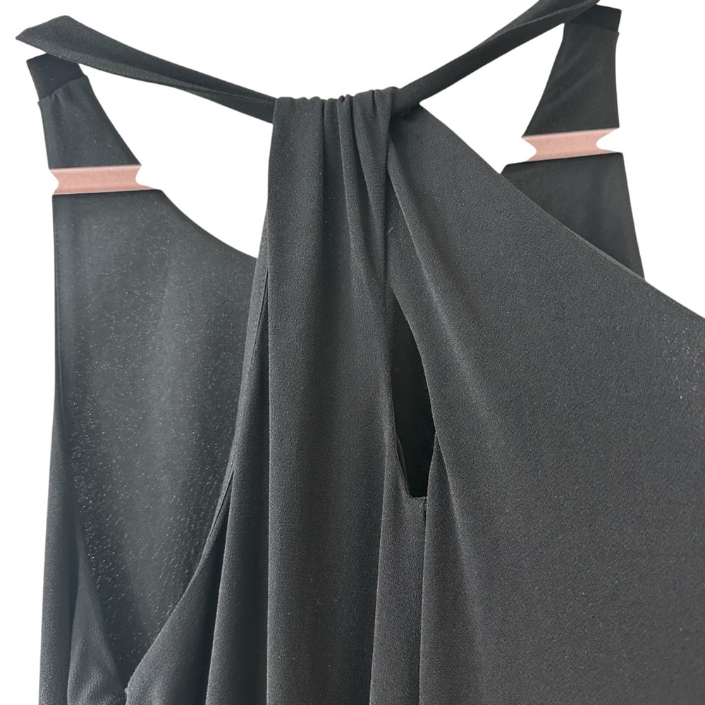 CeCe Black Racerback Mini Dress, Size XL, NWT - Picture 4 of 9